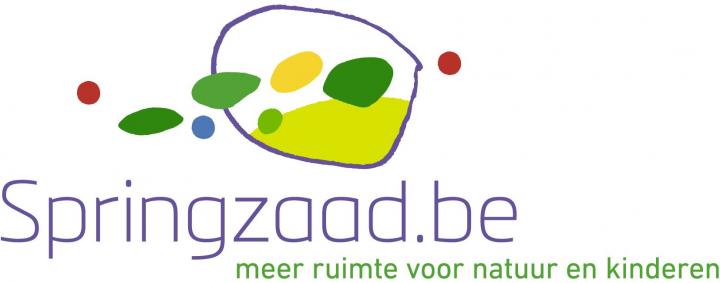 Logo Springzaad - meer ruimte voor natuur en kinderen